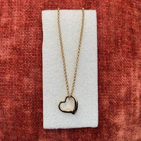 New OPEN BALLOON HEART NECKLACE - Picture 4 of 6